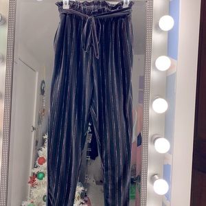 Black soft dress pant